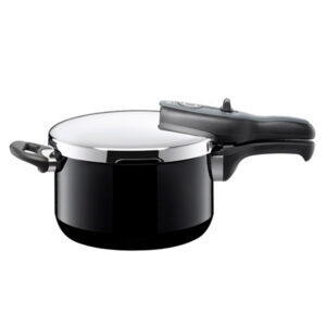 olla de presión negra sin inserto 4,5 l ”sicomatic t-plus” silit