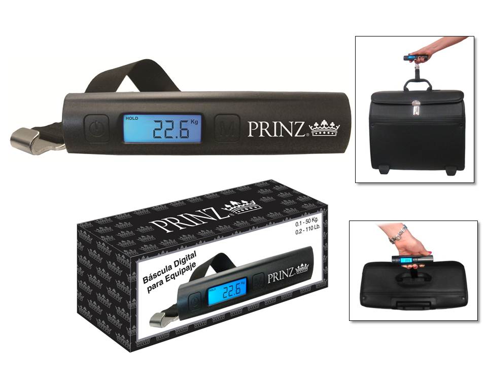 Bascula digital para equipaje l 13 cm cap 50 kg