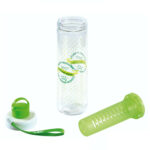 botella 0.75 l tritan verde con elemento enfriador snips