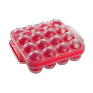 molde para albondigas rojo 22,5x19.5x8 cm gift box snips