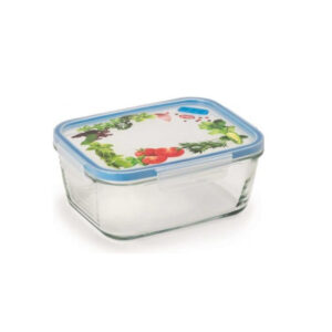 contenedor rectangular 0.80 l vidrio snips