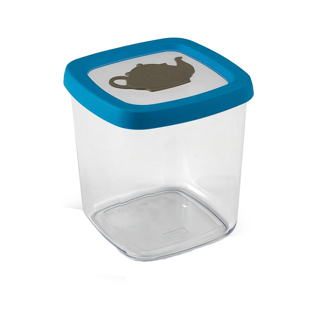 contenedor hermético para te azul 1 l snips