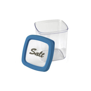 contenedor hermético para sal azul 1 l snips