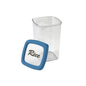contenedor hermético para arroz azul 1.5 l snips