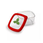 contenedor hermético para almacenar comida hojas 0.25 l 9.5×9.5×6 cm snips