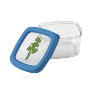 contenedor hermético para hierbas azul 0.5 l snips