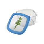 contenedor hermético para hierbas azul snips