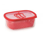 contenedor para verduras rojo snips