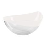 tazón blanco 16x15x8 cm snips