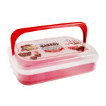 porta cupcakes rojo snips