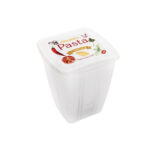 juego de 2 contenedores cuadrados para pastas o arroz 2 l 15x15x17 cm vintage snips