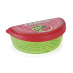 contenedor para sandia rojo verde 3 l 31.5x17x12 cm snips