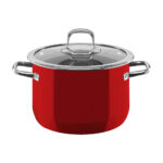 Cacerola alta de 18 cm ”fusiontec compact” rojo