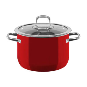 Cacerola alta de 18 cm ”fusiontec compact” rojo