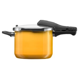 Olla de presion amarilla 6,5 l fusiontec, WMF