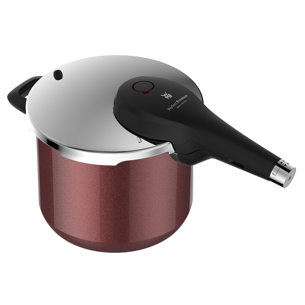 Olla de presión rosa cuarzo 22 cm 6.5 l ”Fusiontec Perfect premium” wmf
