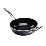 Sartén wok negro 28 cm ”fusiontec” wmf