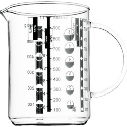 taza medidora de cristal 1 l wmf