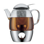 Juego para te con calentador mate 1l 2 pzs smart tea wmf