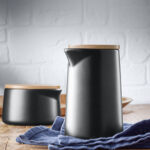 Cremera de 12.5 cm ”kineo” negra