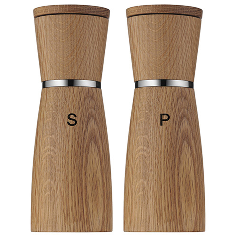 Juego de molinillos para sal y pimienta H17.9 Cm ceramill nature wmf