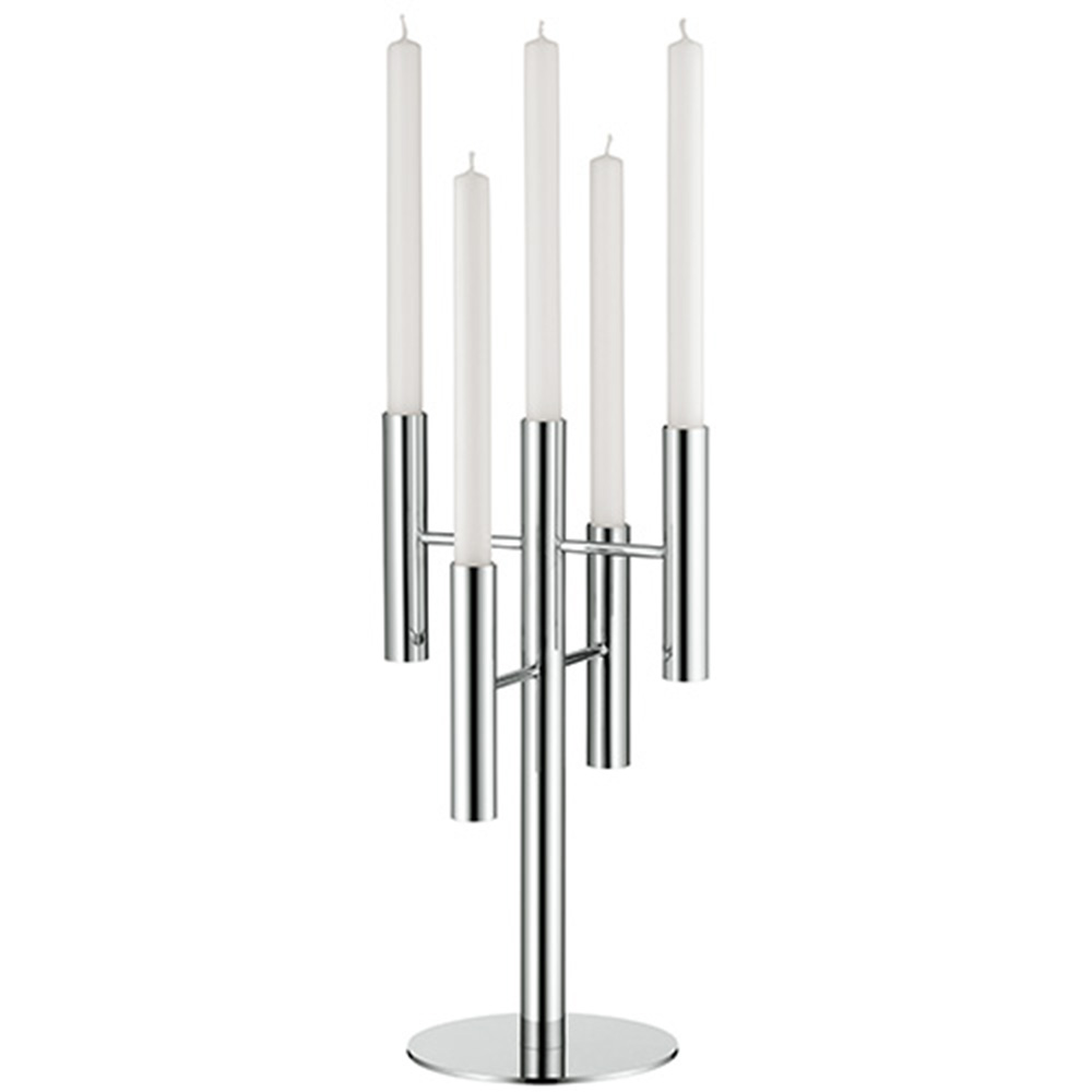 candelabro 5 flamas 39.5 cm lounge light wmf