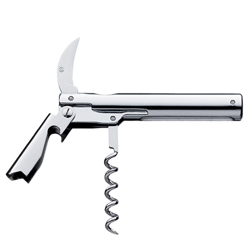 Sacacorchos para camarero 11.5 cm 3 herramientas brillante vino wmf