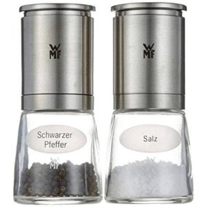 Juego de molinos para sal y pimienta 2 pzas de luxe wmf