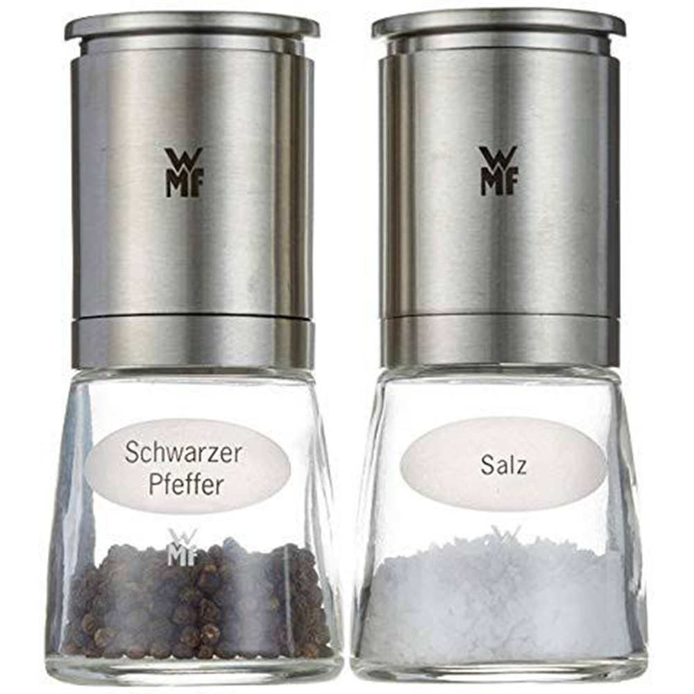 Juego de molinos para sal y pimienta 2 pzas de luxe wmf