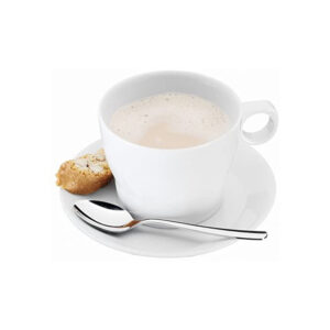 juego de taza para café con leche con cuchara 225 ml h 7.5 cm ”barista” wmf