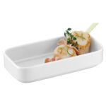 Bowl rectangular 9×18 cm h4 cm ”various” wmf