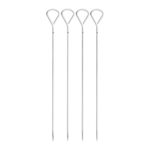 Juego alambres para brocheta 4 pzs 37 cm wmf