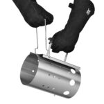 tubo chimenea para encender carbón d 17 h 27 cm bbq