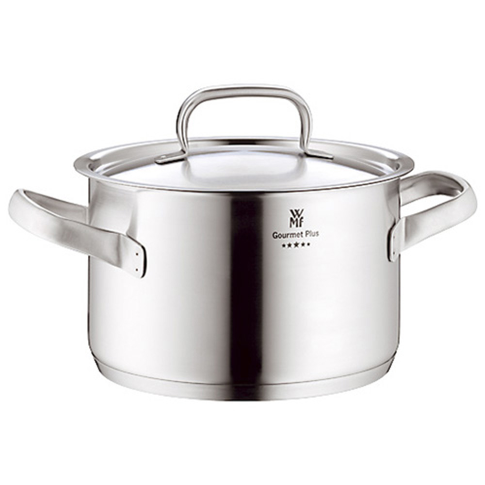 Cacerola alta con tapa 16 cm 1.9 l gourmet plus wmf