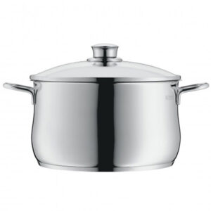 cacerola alta con tapa de cristal 16 cm 2 l diadem plus wmf