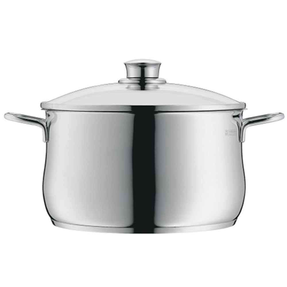 cacerola alta con tapa de cristal 16 cm 2 l diadem plus wmf