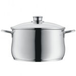 cacerola alta con tapa de cristal 16 cm 2 l diadem plus wmf