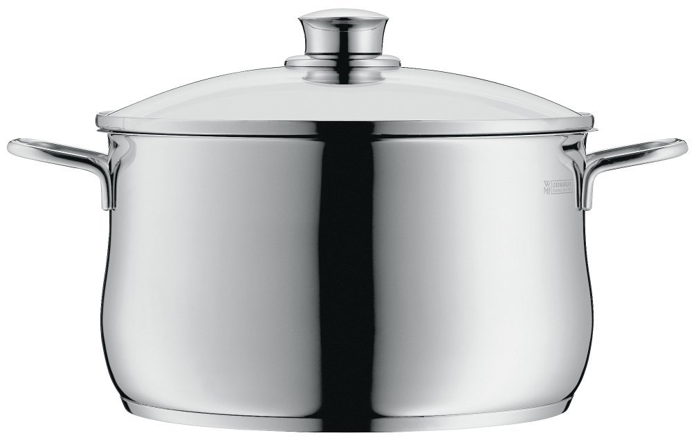 Cacerola alta con tapa de cristal, ”DIADEM PLUS”, 20 cm de diámetro, 3.7 litros, WMF