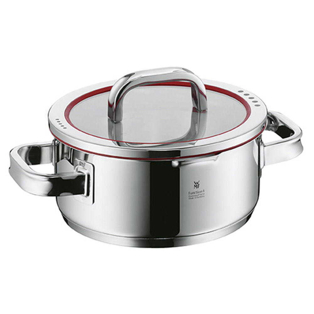 cacerola baja d20 cm 2,5 l con tapa function 4 wmf