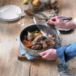 Cacerola baja con tapa 28 cm