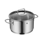 WMF ASTORIA: Juego de 3 ollas, fabricadas con acero Cromargan y base transtherm, WMF