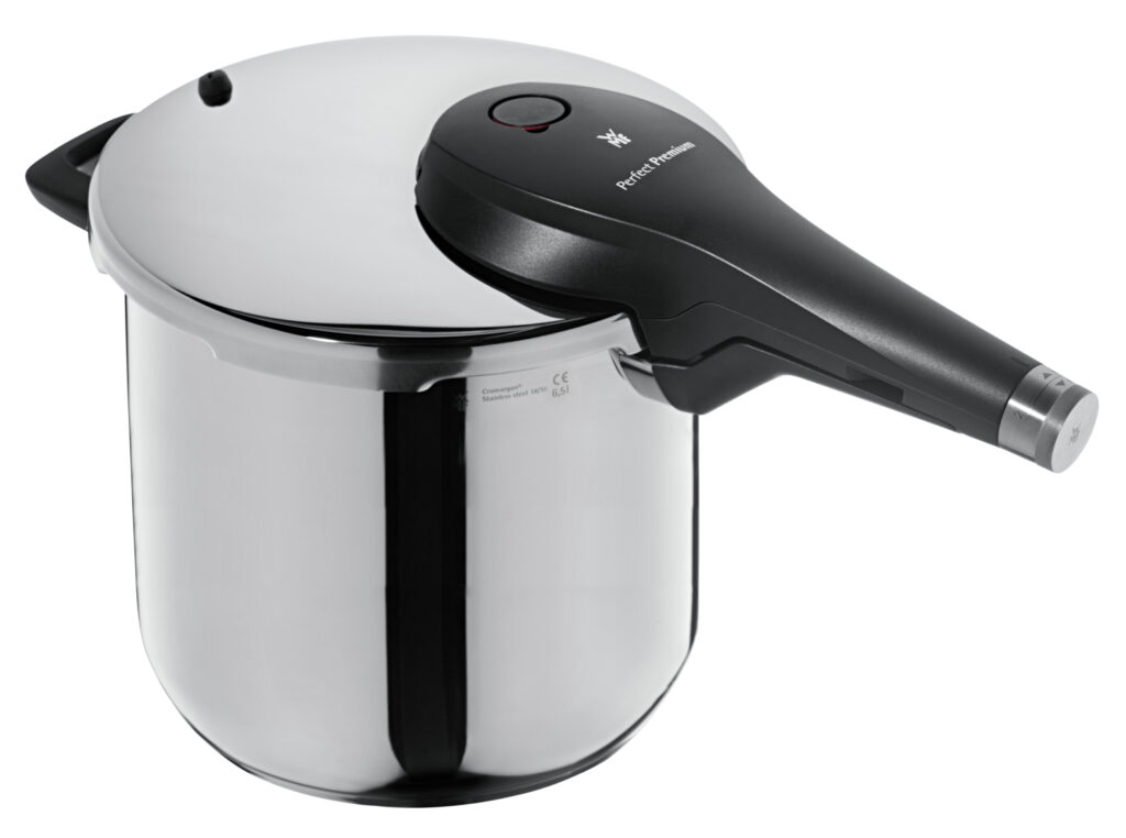Olla de presión de 6.5 litros de capacidad, 22 cm de diámetro, ”perfect premium” wmf