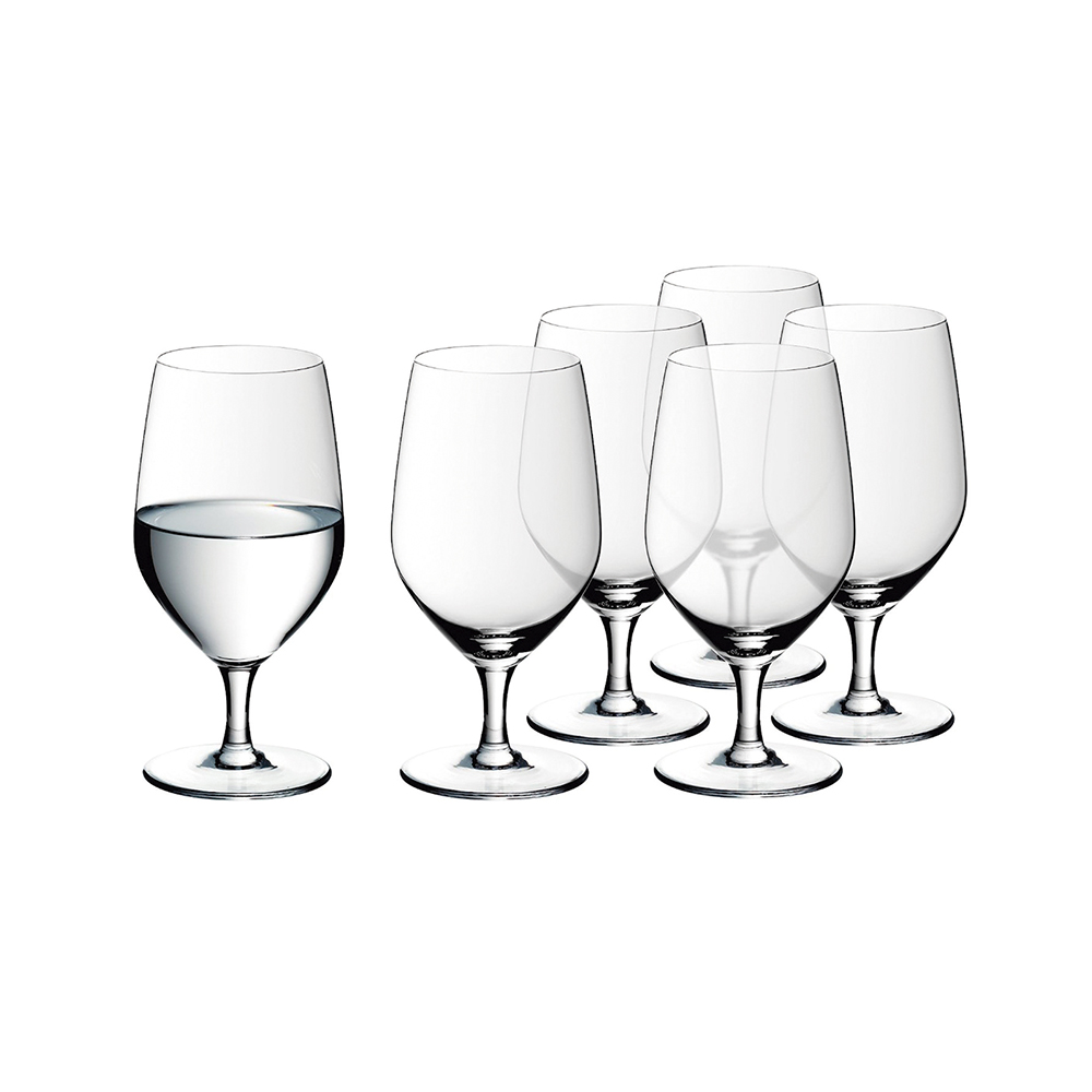 Juego de 6 copas para agua 255 ml h16 cm ”easy plus” wmf
