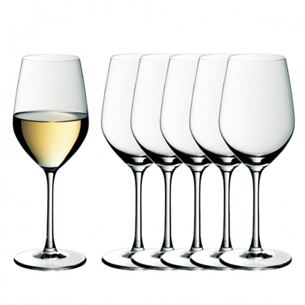 Juego de 6 copas para vino blanco 350 ml H21.5 Cm ”easy plus” wmf