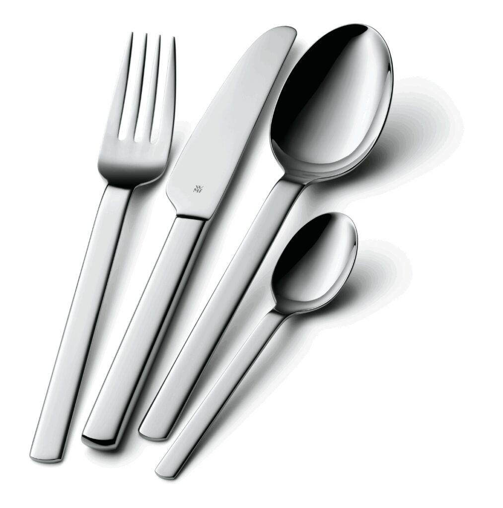 Juego de cubiertos 24 pzs, acero pulido Cromargan, ”DUNE”, WMF