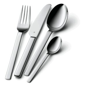 Juego de cubiertos 24 pzs, acero pulido Cromargan, ''DUNE'', WMF