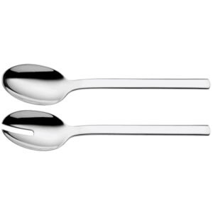 juego de cubiertos para ensalada ''dune'', cromargan, brillante wmf