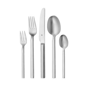 Juego de cubiertos ”alteo”, 30 pzs, 6 personas, cromargan, mate, wmf