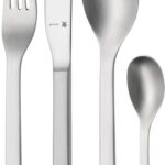 Juego de cubiertos ”LINUM” de 24 piezas, para 6 personas, Cromargan, mate, WMF