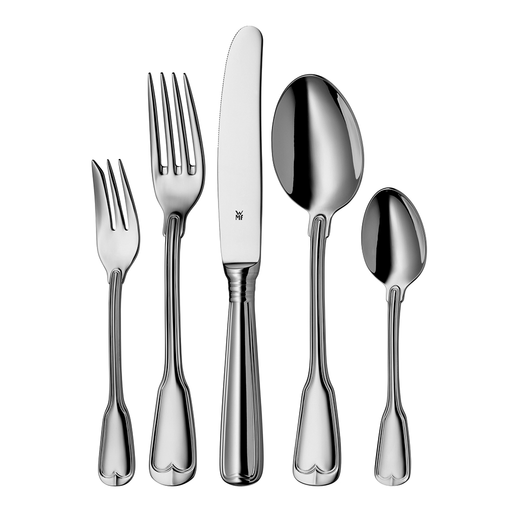 juego de cubiertos ”augsburger fade”, 68 pzs, 12 personas, wmf